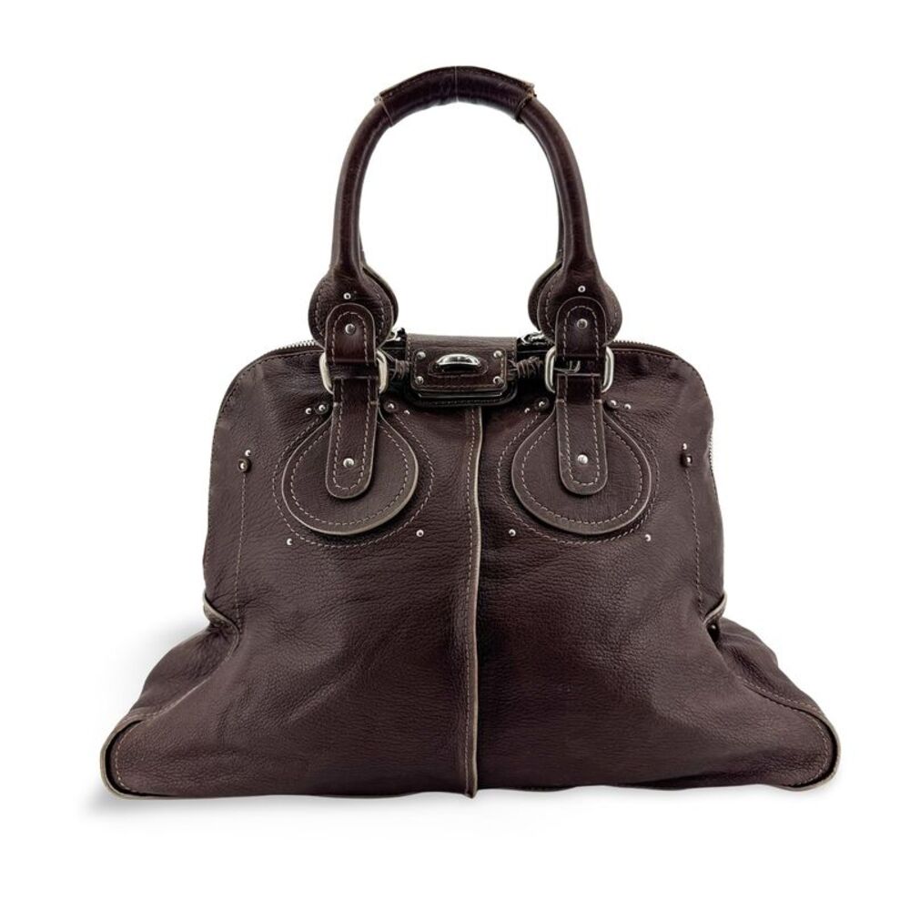 Chloé Paddington Tote Bag Dark Brown